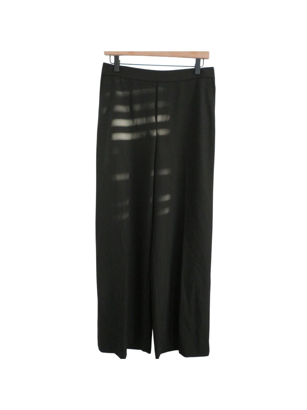 Banana Republic Women Sz 6 Black Hayden Pant Wide Leg Tailored Trouser Workwear
